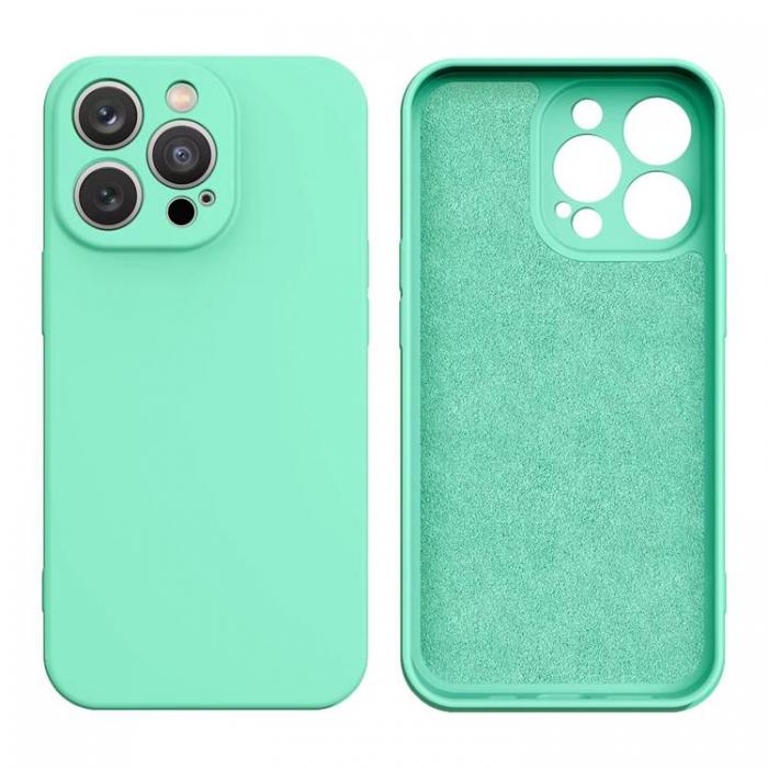 A-One Brand - iPhone 14 Plus Skal Silicone - Mintgrn