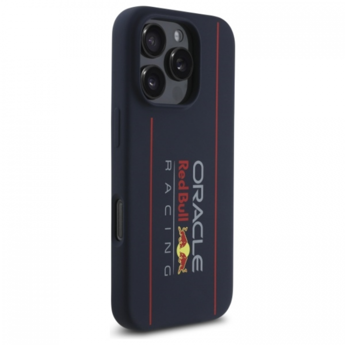 Red Bull - Red Bull iPhone 16 Pro Mobilskal MagSafe Silikon Vertical Logo