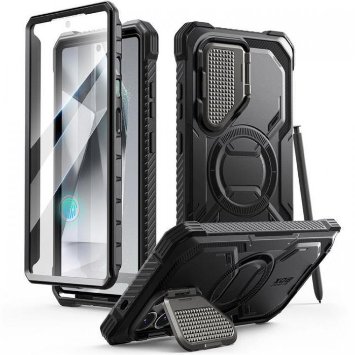 SupCase - SupCase Galaxy S25 Ultra Mobilskal Magsafe IBLSN Armorbox - Svart