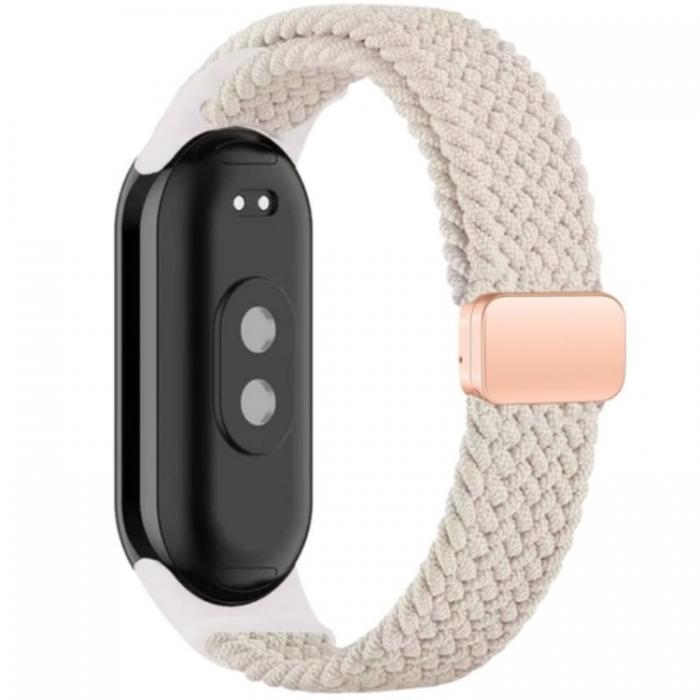 Tech-Protect - Tech-Protect Xiaomi Smart Band 8/9/NFC Armband NylonMag - Starlight