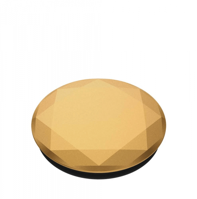 PopSockets - POPSOCKETS Metallic Diamond Medallion Gold