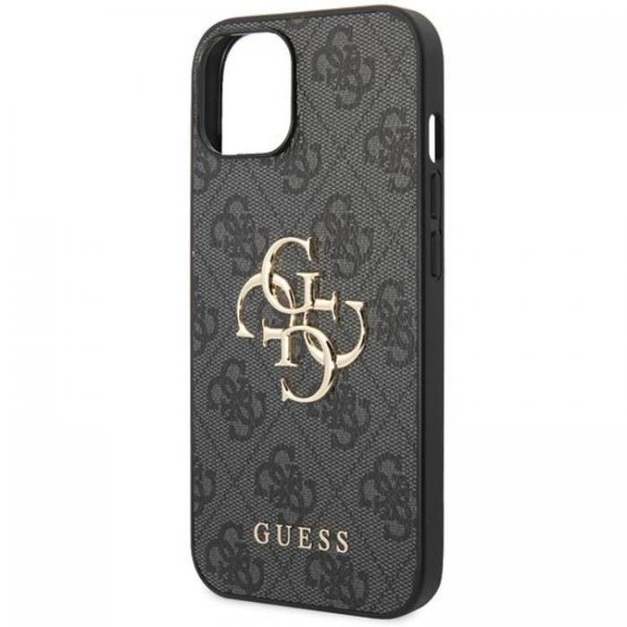 Guess - Guess iPhone 15 Plus Mobilskal Big Metall Logo - Gr