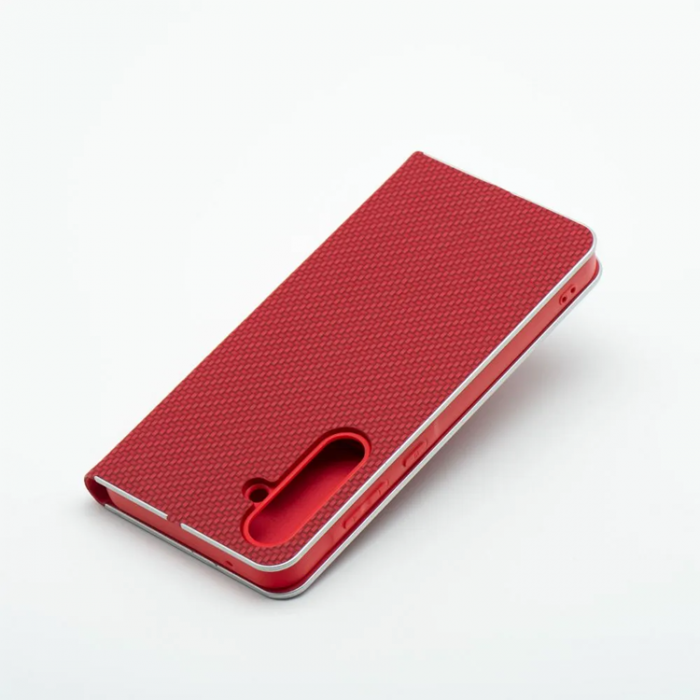 A-One Brand - Xiaomi Redmi 14C Plnboksfodral Luna Carbon - Rd