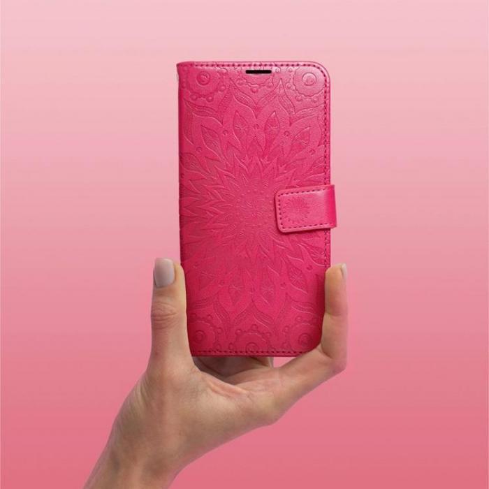 A-One Brand - iPhone 16 Plus Plnboksfodral Mezzo Mandala - Magenta