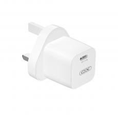 XO - XO Snabbladdare 20W USB-C UK CE01 PD - Vit