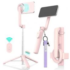 Araree - Araree Selfiestick MagSafe Tripod Bluetooth Magfie Pod - Rosa