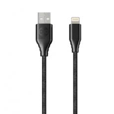 Forever - Forever USB-A till Lightning kabel 1,5m 2,4A - Svart