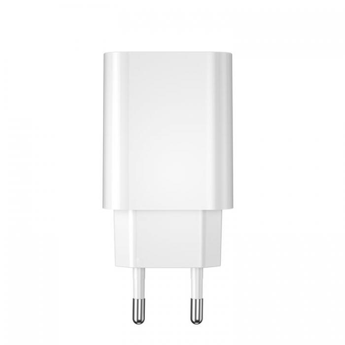 WIWU - WIWU Snabbladdare 20W USB Till USB-C Wi-U002 PD QC - Vit