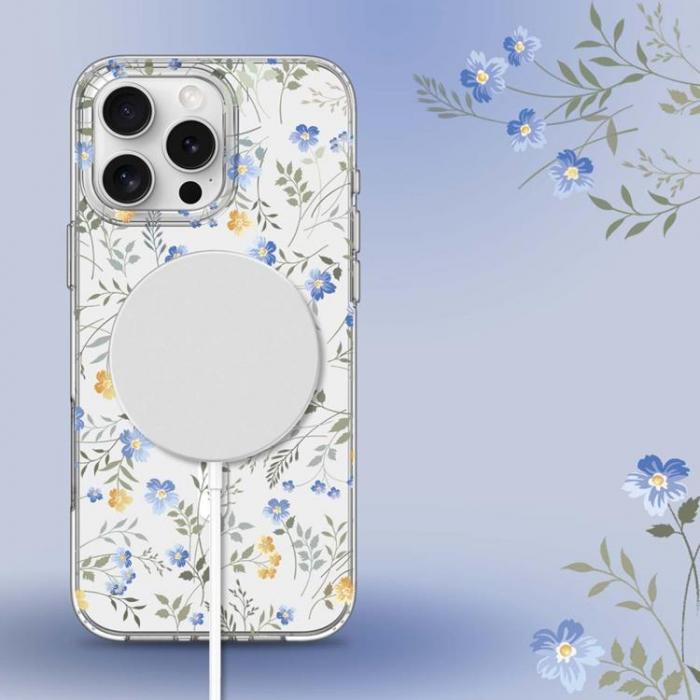 Tech-Protect - Tech-Protect iPhone 16 Pro Max Mobilskal Magsafe Magmood - Spring Flowers