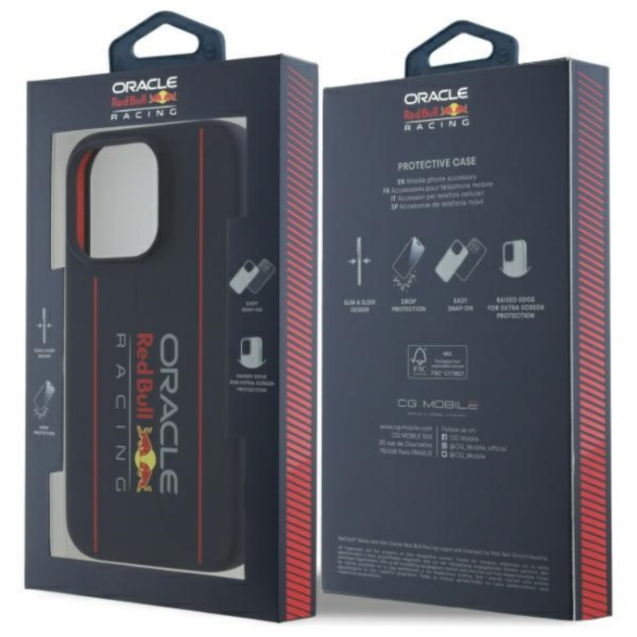 Red Bull - Red Bull iPhone 16 Pro Mobilskal MagSafe Silikon Vertical Logo