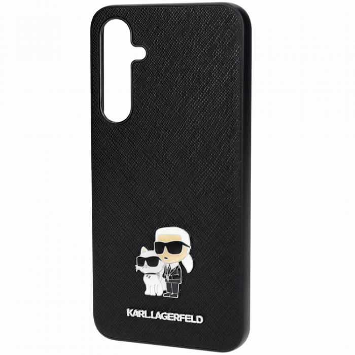 KARL LAGERFELD - Karl Lagerfeld Galaxy A55 Mobilskal Saffiano Karl&Choupette Pin