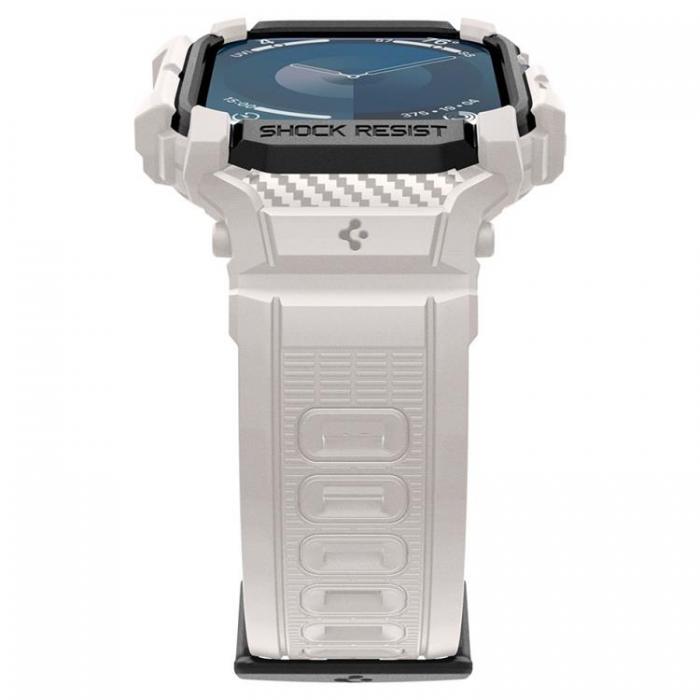 Spigen - Spigen Apple Watch 46mm Series 10 Armband Rugged Armor Pro