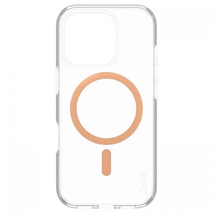 PanzerGlass - CARE By PanzerGlass iPhone 16 Pro Mobilskal MagSafe Flagship - Peachy