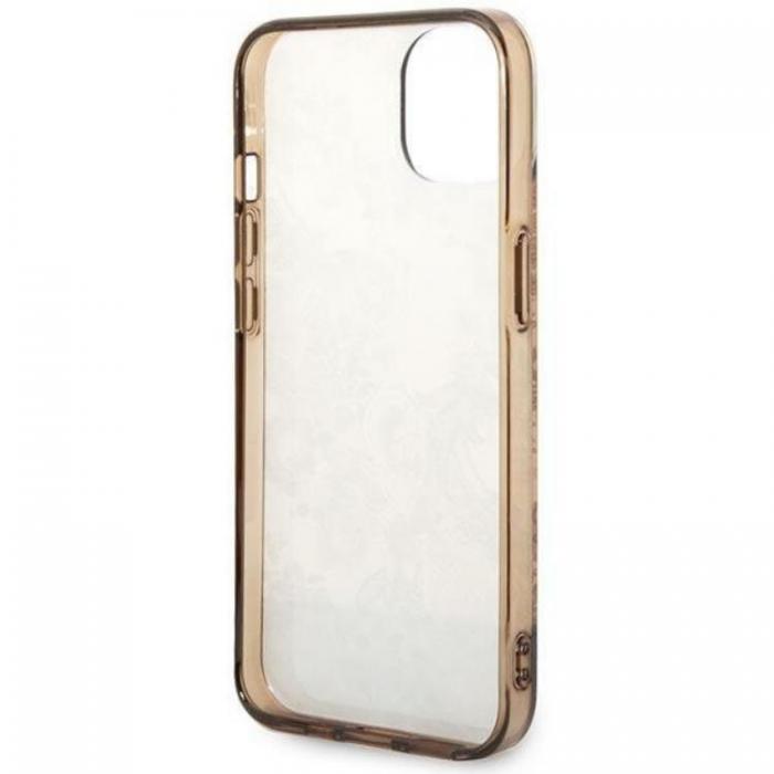 Guess - GUESS iPhone 14 Plus Skal Porcelain Collection - Ocher