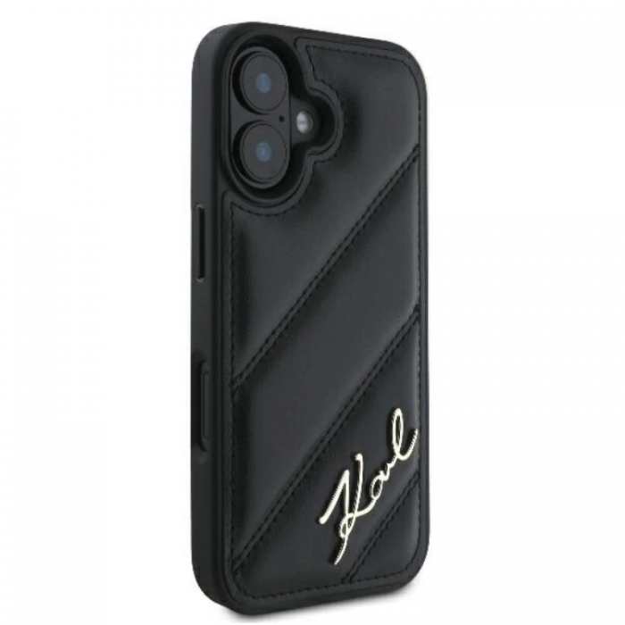 KARL LAGERFELD - Karl Lagerfeld iPhone 16 Plus Mobilskal Quilted Signature