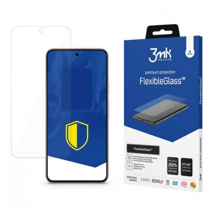 3MK - 3MK Flexibelt Hybridglas Skrmskydd Google Pixel 8 5G