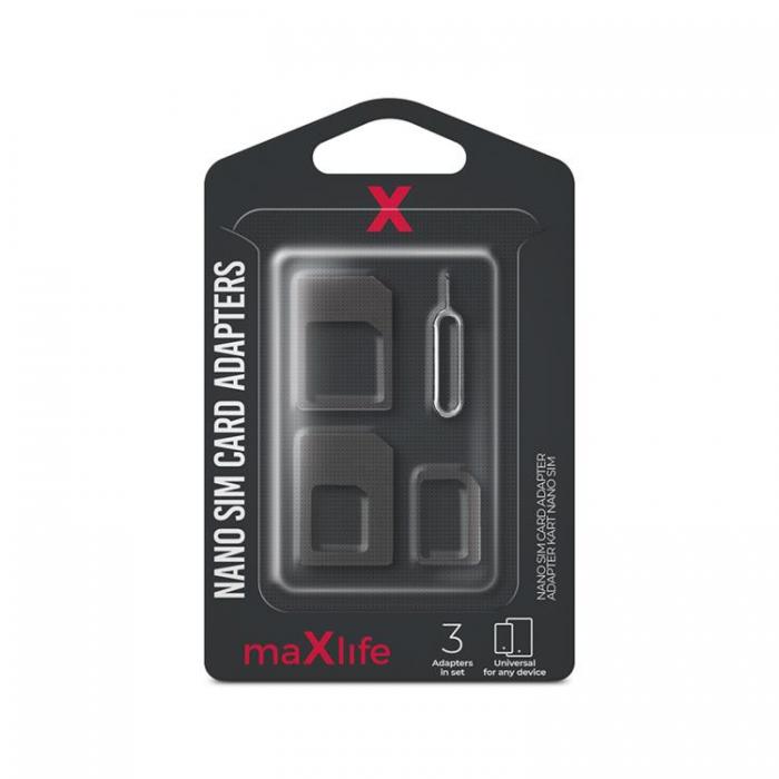 Maxlife - Maxlife Nano Simkortsadaptrar