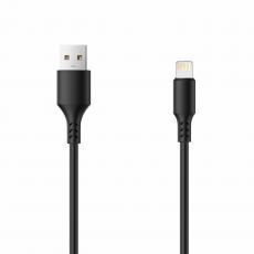 Setty - Setty USB-C Till Lightning Kabel 3m 2A NEW - Svart