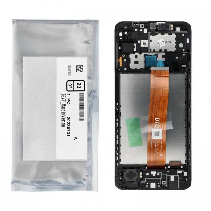 A-One Brand - Samsung A12 LCD Skrm ServicePack A125F GH82-24490A