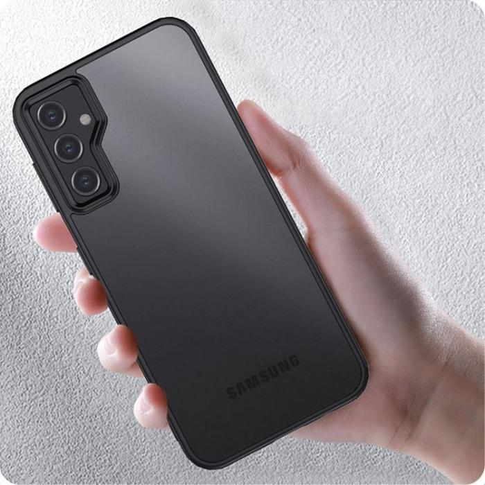 Tech-Protect - Tech-Protect Galaxy A15 Mobilskal Magmat - Matte Svart