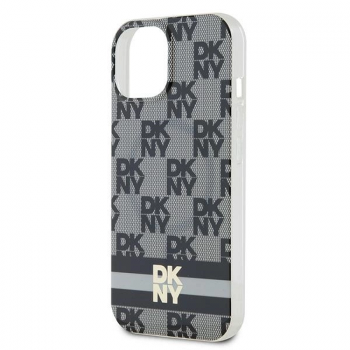 DKNY - DKNY iPhone 15/14 Plus Mobilskal Magsafe IML Checkered Mono