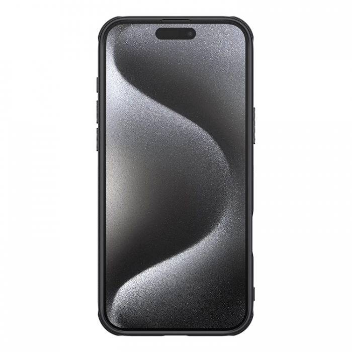 Nillkin - Nillkin iPhone 16 Pro Mobilskal Magnetic Super Frosted Shield Pro - Svart