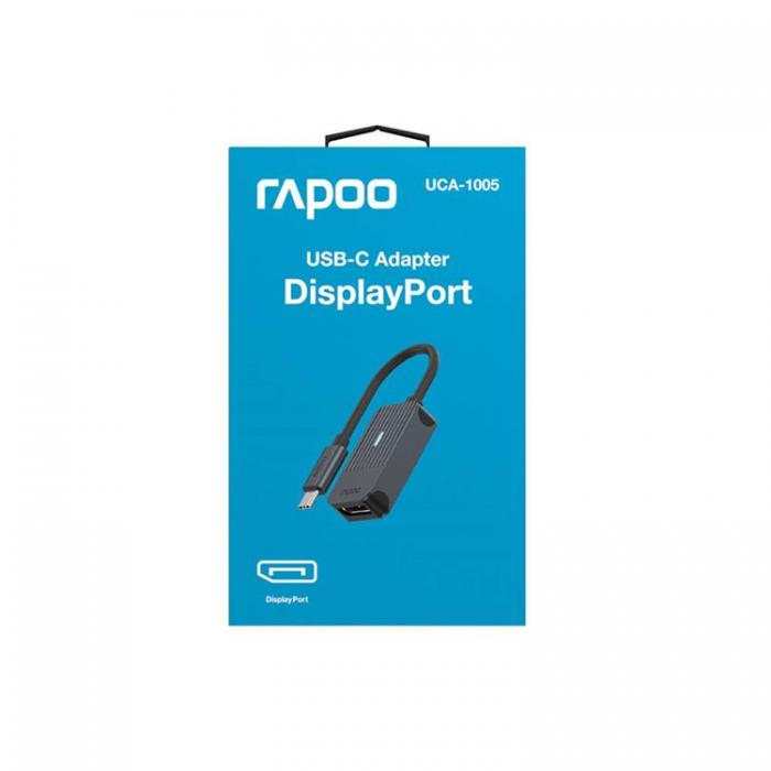 Rapoo - RAPOO Adapter UCA-1005 USB-C till DisplayPort