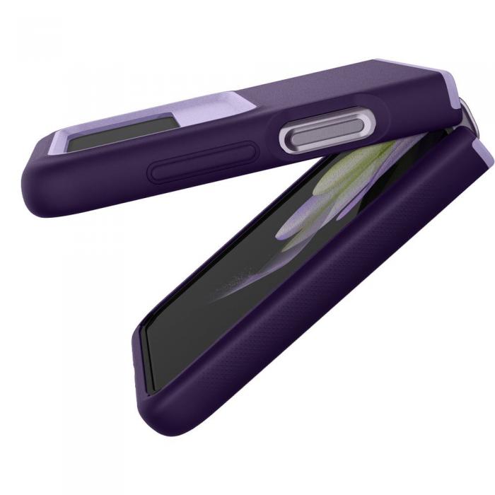 UTGATT - Spigen Galaxy Z Flip 4 Skal Caseology Nano Pop - Ljusviolett