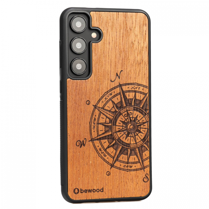 Bewood - Bewood Galaxy S24 Plus Mobilskal Resande Merbau