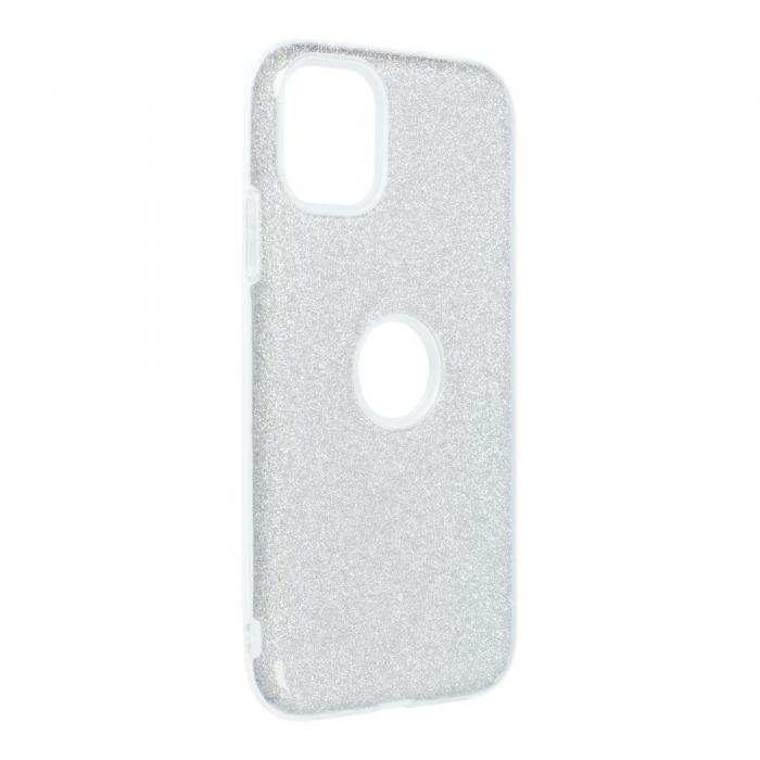 OEM - Forcell iPhone 14 Pro Max Skal Shining Hrdplast Silver