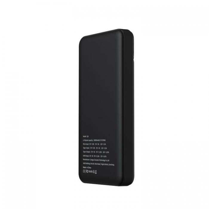 Puridea - Puridea Powerbank 10000 mAh PD QC 3.0 3A 20W Q6 - Svart