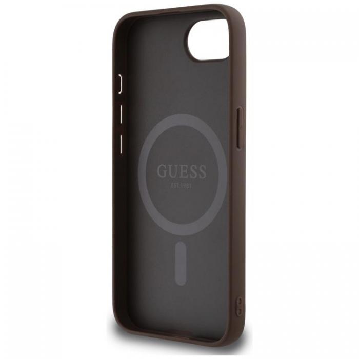 Guess - Guess iPhone 16e Mobilskal MagSafe 4G Ring Classic Logo