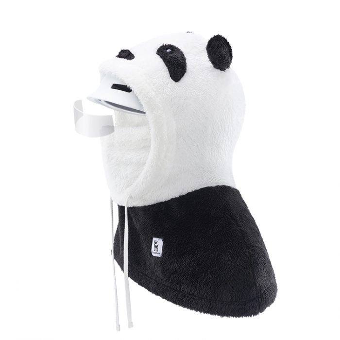 Qunature - Qunature Ski Balaclava fr Barn/Vuxna Storlek M Panda - Svart/Vit