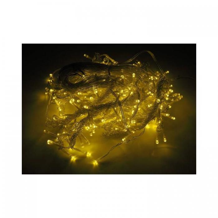 Moon in the room - Moon String Light 240 LED, 2x3 m, 8 funktioner, 230V, fjrrstyrd - Varm Vit