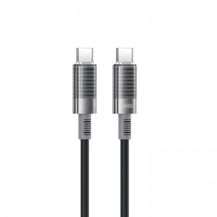 XO - XO USB-C Till USB-C Kabel 60W 1m NB-Q282B - Svart