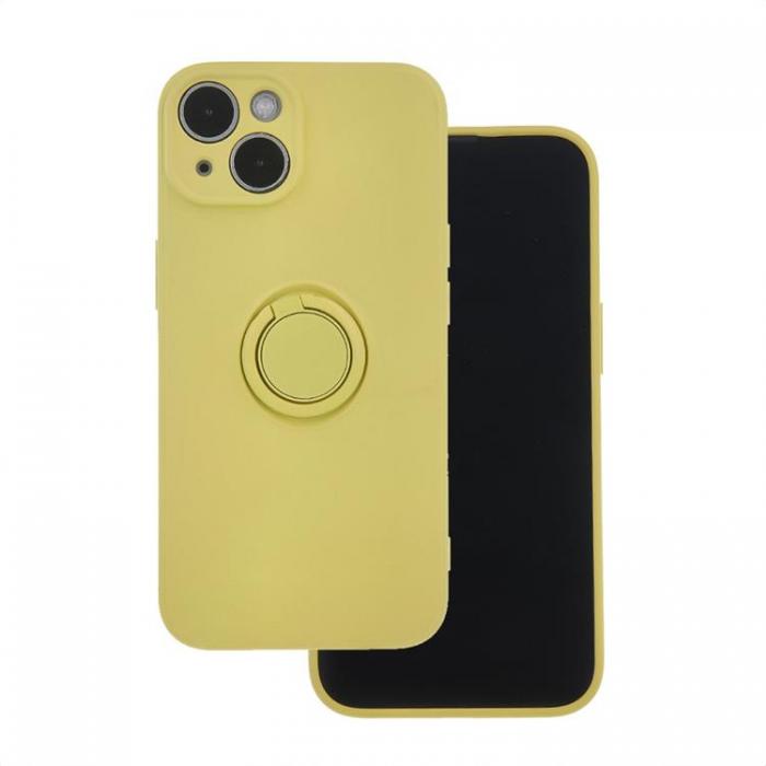 A-One Brand - Xiaomi Redmi 13C 4G/Poco C65 Mobilskal Finger Grip - Gul