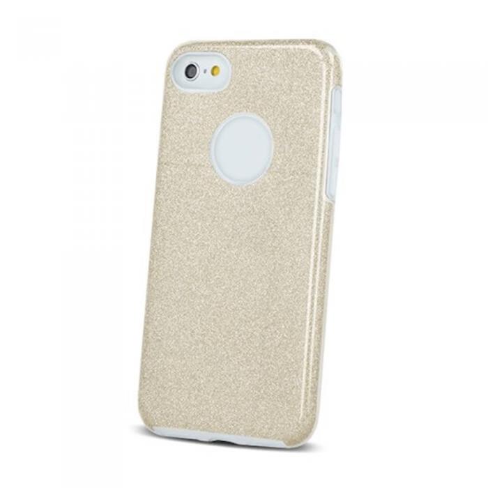 OEM - Glitter Skal iPhone 15 Plus Skyddande Mobilfodral Guld