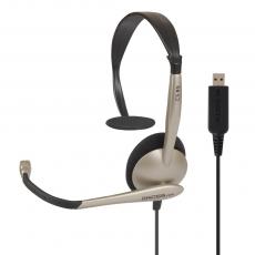 Koss - KOSS Headset CS95 Mono On-Ear Mic USB - Champagne