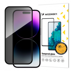 Wozinsky - Wozinsky Galaxy S25 Plus Härdat glas Skärmskydd Privacy - Svart