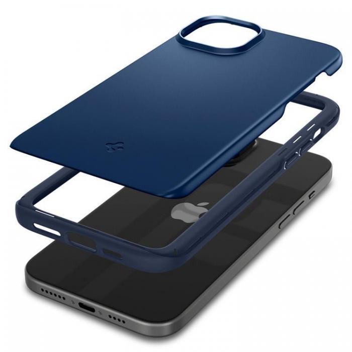 Spigen - Spigen iPhone 15 Plus Mobilskal Thin Fit - Bl