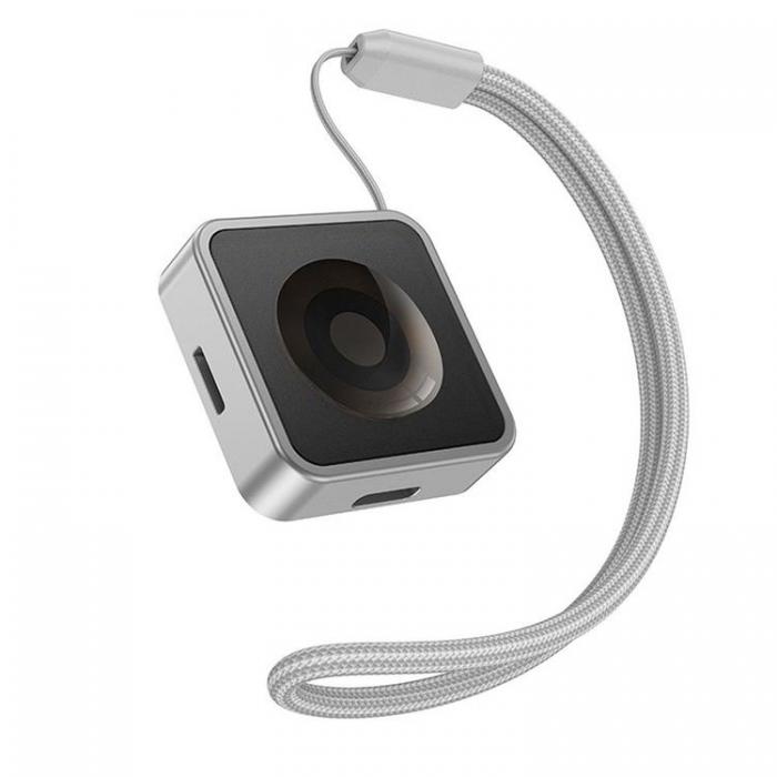 Hoco - Hoco Trdls laddare Fr Apple Watch 2.5W - Silver