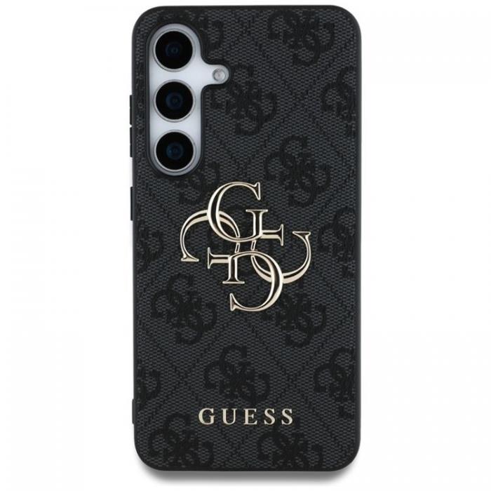 Guess - Guess Galaxy S25 Ultra Mobilskal Big 4G Logo Classic - Svart