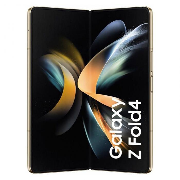 Samsung - Samsung Galaxy Z Fold 4 5G 512GB 12GB RAM - Beige