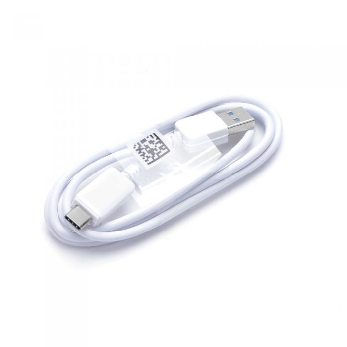 A-One Brand - USB-C till USB-A kabel 3.0 HD2 1m Vit