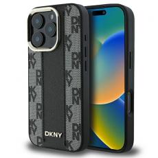 DKNY - DKNY iPhone 16 Pro Mobilskal MagSafe Checkered Pattern - Svart