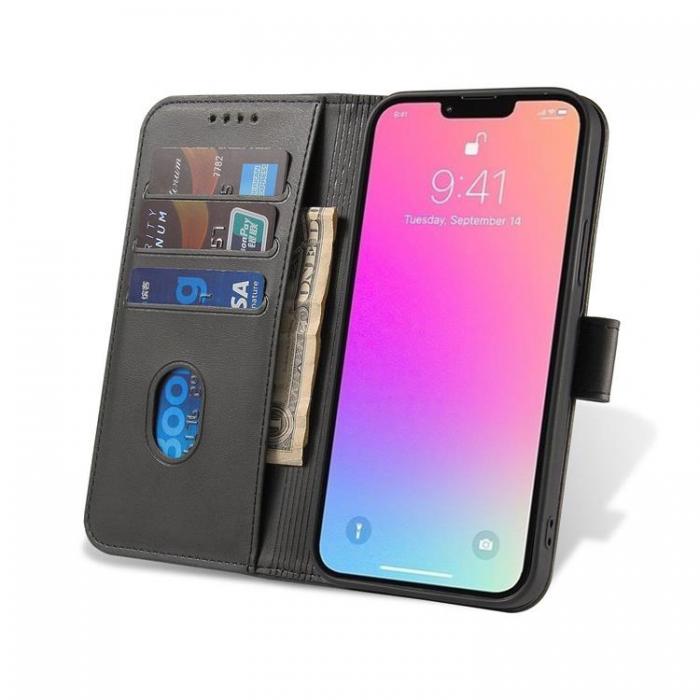 A-One Brand - Galaxy A54 5G Plnboksfodral Magnetic Flip Kickstand - Svart