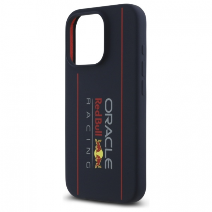 Red Bull - Red Bull iPhone 15 Pro Mobilskal MagSafe Silikon Vertical Logo