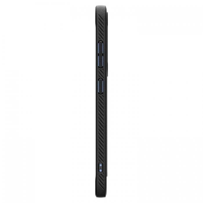 Spigen - Spigen Galaxy S25 Mobilskal Magsafe Rugged Armor - Matte Svart