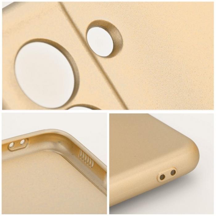 A-One Brand - iPhone 15 Pro Mobilskal Metallic - Guld