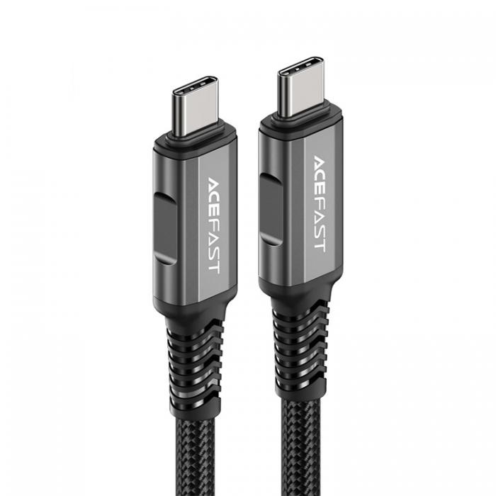 Acefast - Acefast USB-C till USB-C kabel 1m PD240W - Svart